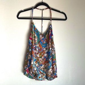 Show Me Your Mumu - Colorful Paisley Strappy Tank Top